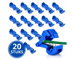 Twenty4seven® Kabelverbinder Robotmaaier 20 Stuks - Gel Connector & Aansluitklemmen - Perimeterdraad Verbinder Waterdicht - Geschikt voor Gardena, Husqvarna & Worx