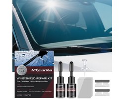 TLVX Autoruit Reparatie Set / Sterretje Voorruit Repareren / Kras in Glas Herstellen / Ruit Reparatie Vloeistof / Hars / Zelf Schade Ruit Herstellen / Auto Glass Repair Kit / Autoraam Reparatie