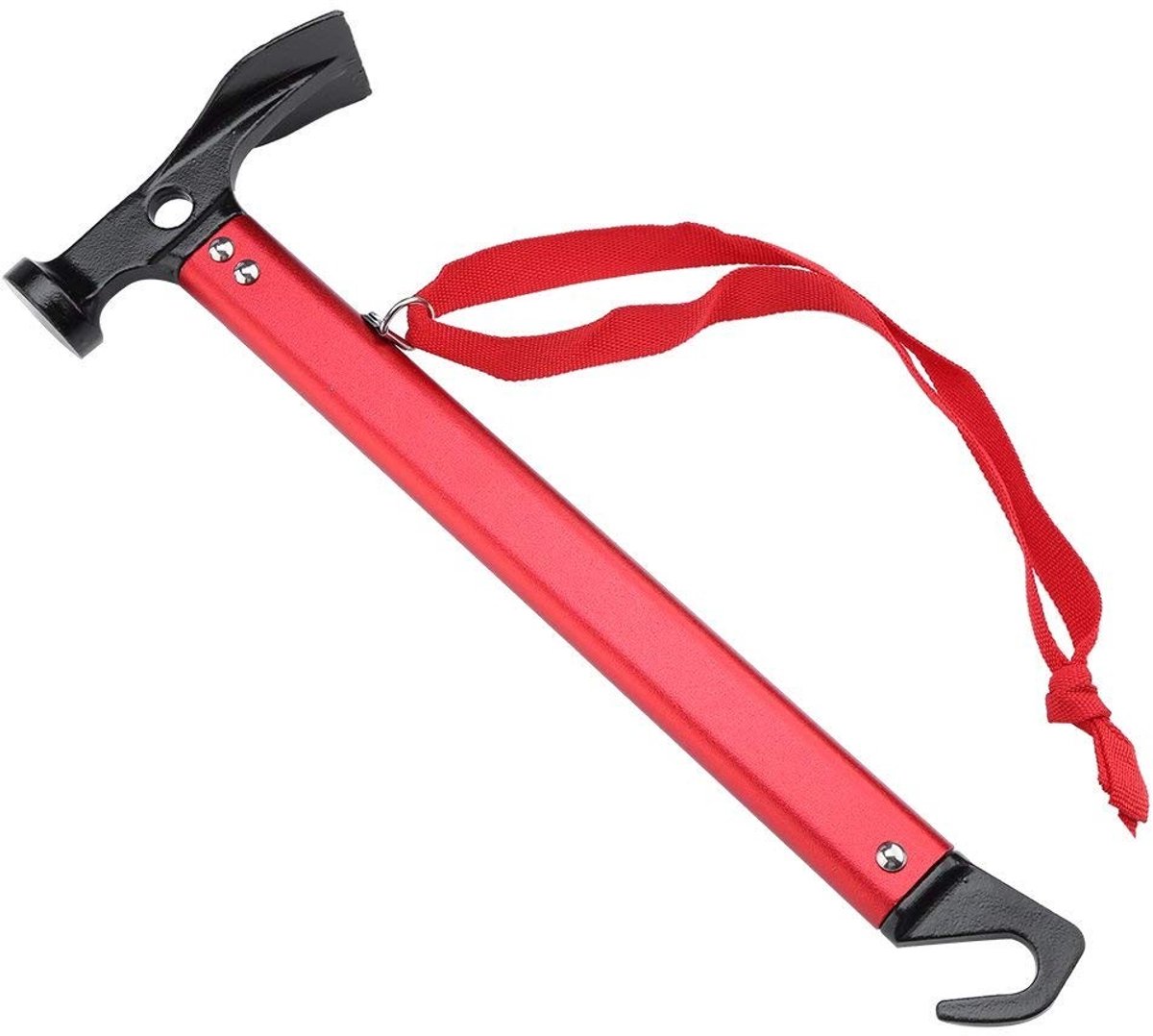 Dailygoods- Hamer multifunctioneel - Aluminium Handvat - Klauwhamer - Hamerhouder - Lichtgewicht - Hoogwaardige Carbon Staal - Tenthamer