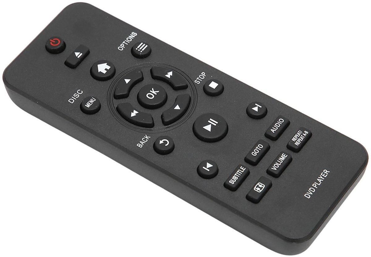 Dailygoods- Afstandsbediening Universeel - Vervangende Afstandsbediening - Professioneel - Compatibel met Philips DVP3670K - Geschikt voor DVD-spelers - Eerlijke Verkoper - Remote