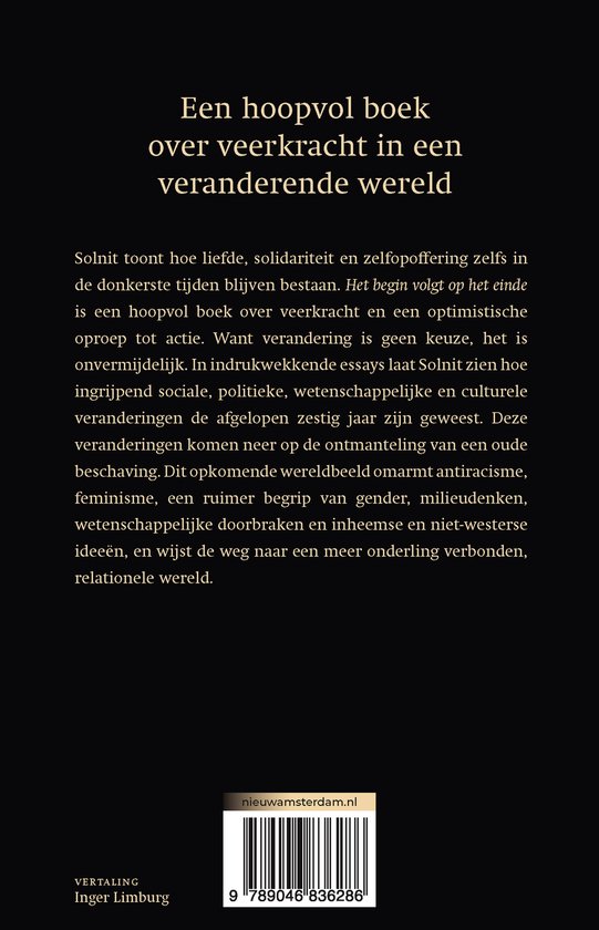 Het begin volgt op het einde