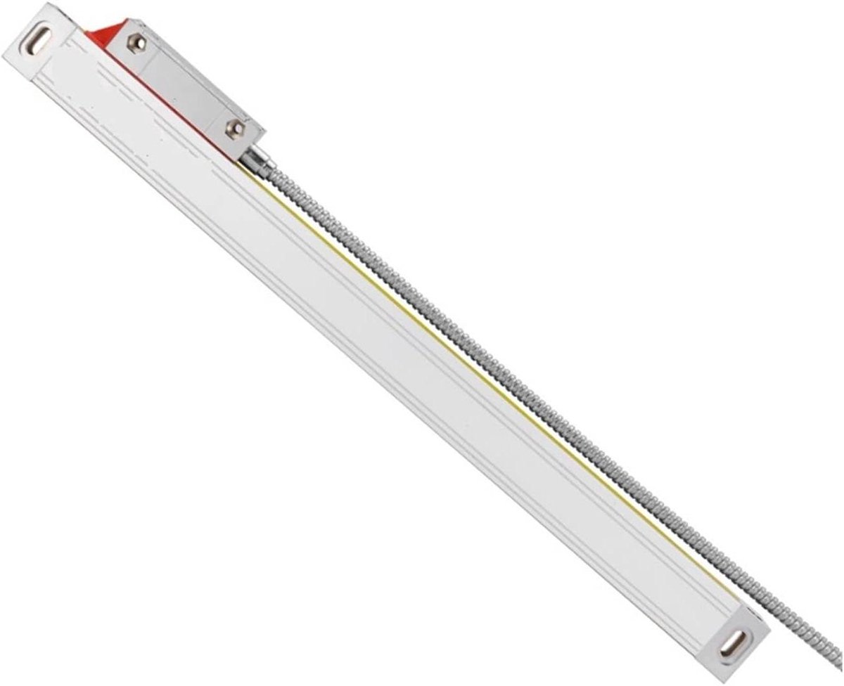 Lineaire Schaal - Glazen Encoder - Precisie Meten - 5 Micron Nauwkeurig - 420 mm Bereik - Zilver