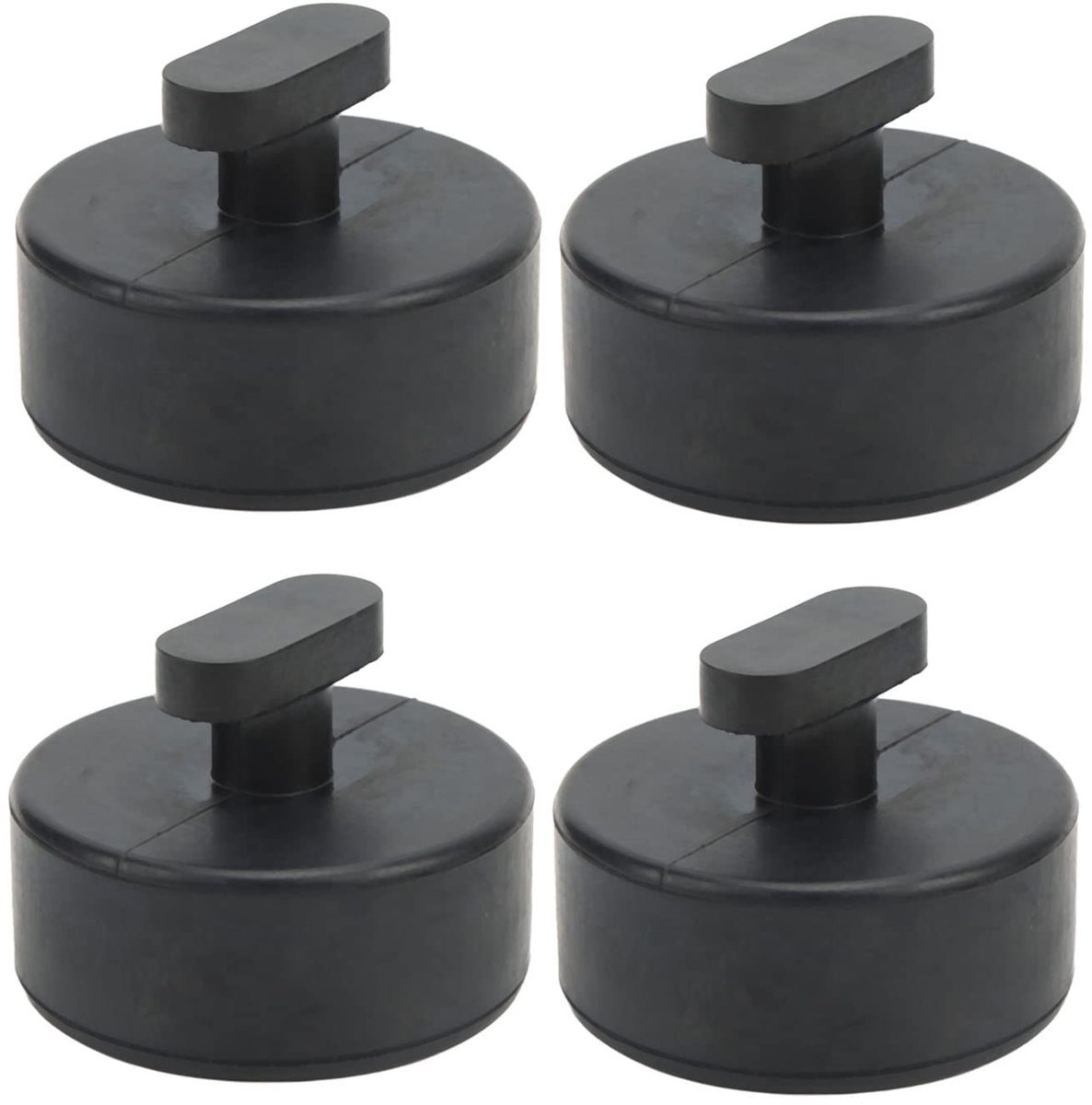 Dailygoods- Jack Pad - 4 Stuks - Rubber - Ondersteuning Pad - Vervanging voor C5/C6/C7/C8/GS/Z - Essentieel Accessoire - Hoogwaardige Grip - Krikpuck