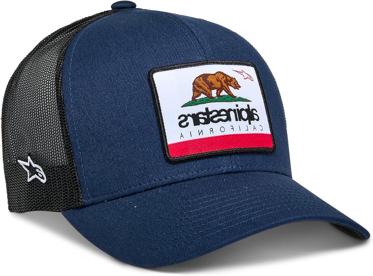 Trucker Cap - Pet met Klep - Zomerse Bescherming - Mesh Achterkant - One Size - Donkerblauw