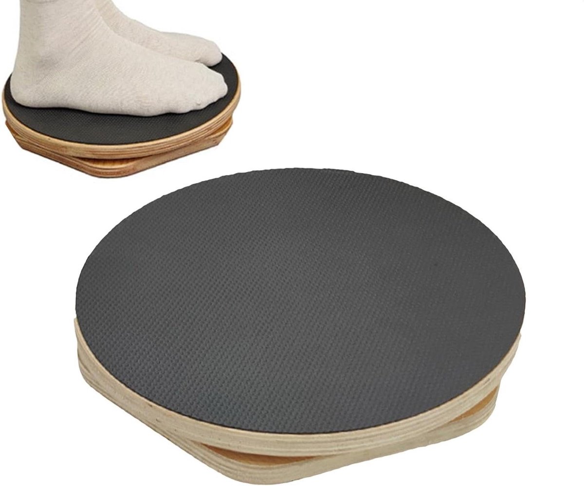 Twist Board - Oefenbord - Core Training - Stabiel Hexagon Chassis - 30 cm Diameter - Zwart