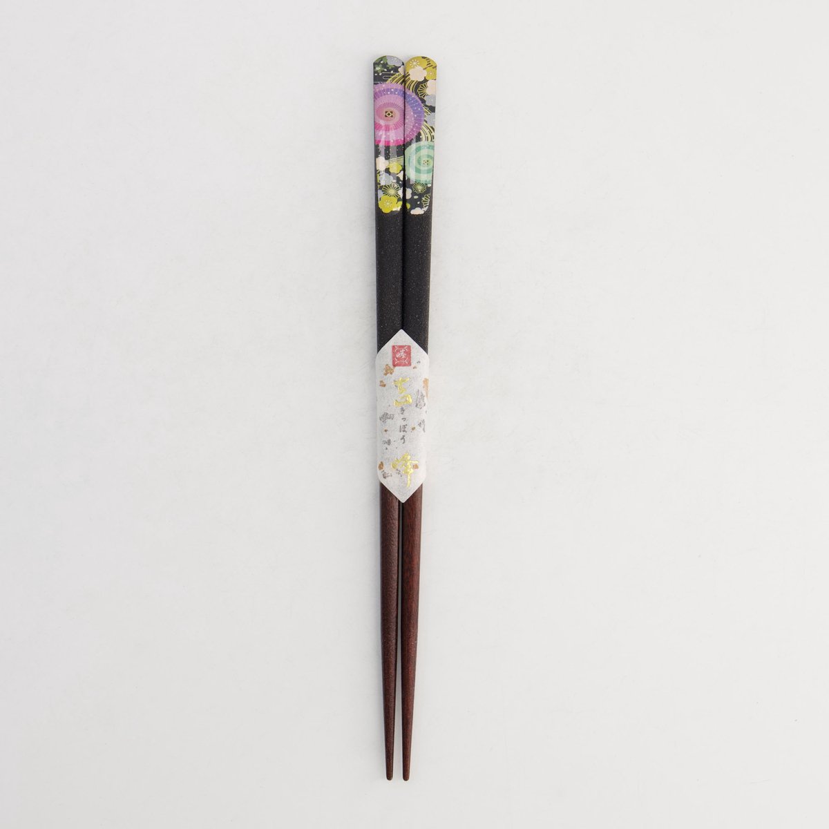 Tokyo Design Studio - Japanse Eetstokjes Adesugata - Zwart - 23 cm