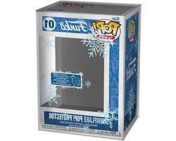 Funko Pop! Protector with UV: Snowflake Pop Protector - Premium Protector Display Cases Pop Collectable Vinyl Figures - Durable and Stackable Storage