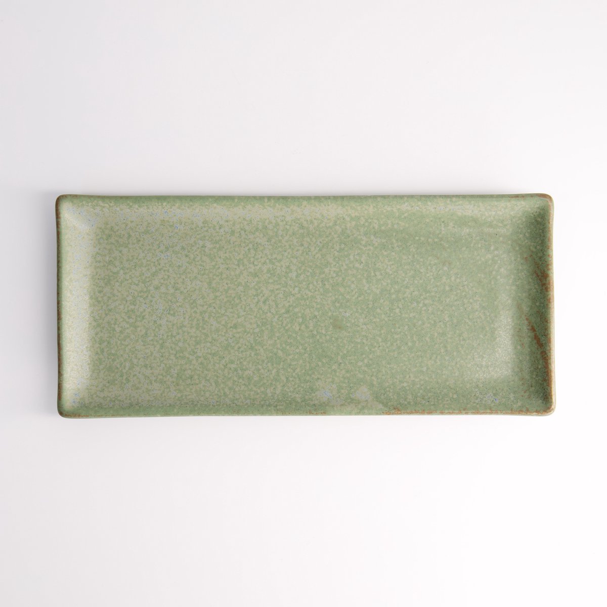 Tokyo Design Studio - Vert Sauge Rechthoekig Bord - Saliegroen - 28,5 x 12,5 cm