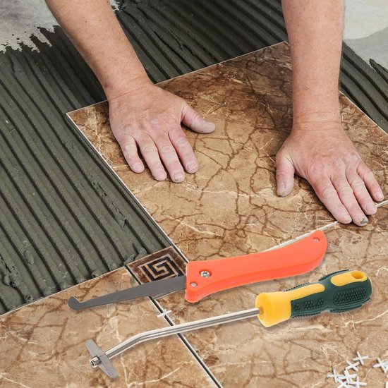 Tegels Voegenverwijderaar Kit - Kitverwijderaar Voegenkrabber - Kit en voegen verwijderen - Comfortabele Grip Precisie - 2 Stuks - Diverse kleuren — afbeelding 2