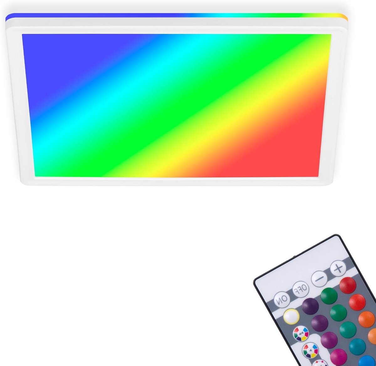 LED paneel - Plafondlamp Wandlamp - Sfeerverlichting aanpassen - Met achtergrondverlichtin