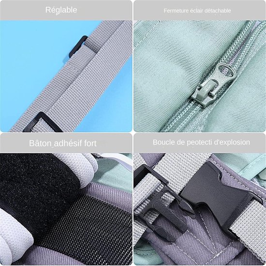 Loopgordel Baby - Loophulp Kinderen - Leren Lopen - Ergonomische Steun - 27 x 25 x 4 cm - Unisex — afbeelding 2