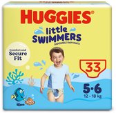 Huggies Little Swimmers - zwemluiers - maat 5/6 - (12 tot 18 kg) - voordeelverpakking - 33 stuks
