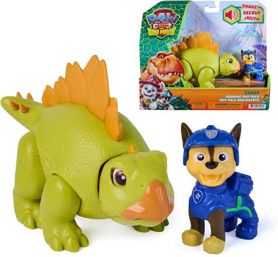 Roaring Pup Pals dino en Chase