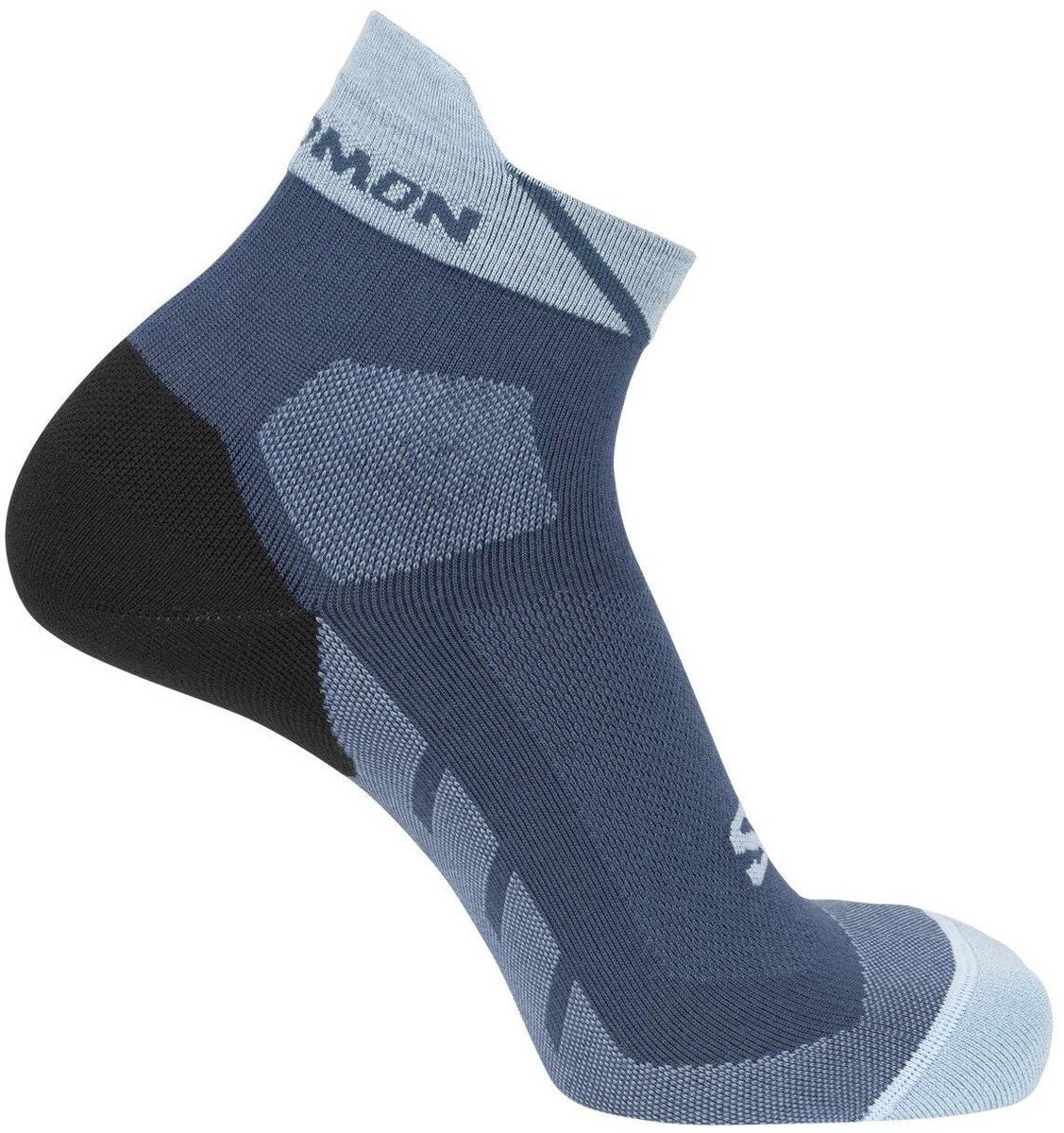 Salomon - Speedcross Ankle Socks | Enkelsokken | Maat XL / 45-47 - Poseidon / Tourmaline