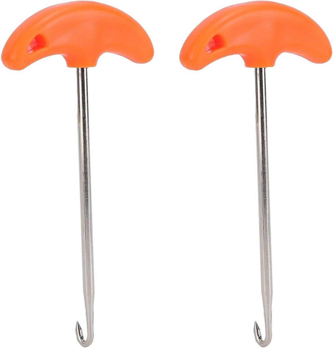 Veertrekker - Veerhaak - Ophanging Onderhoud - Schuine Haak T-Handvat - 23x12x2 cm - Oranje