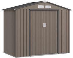 Innovastore Tuinhuis - Tuinschuur - Gereedschapsschuur - Outdoor Tuinopslag - Buitenopslagruimte - Buitenberging - Bruin