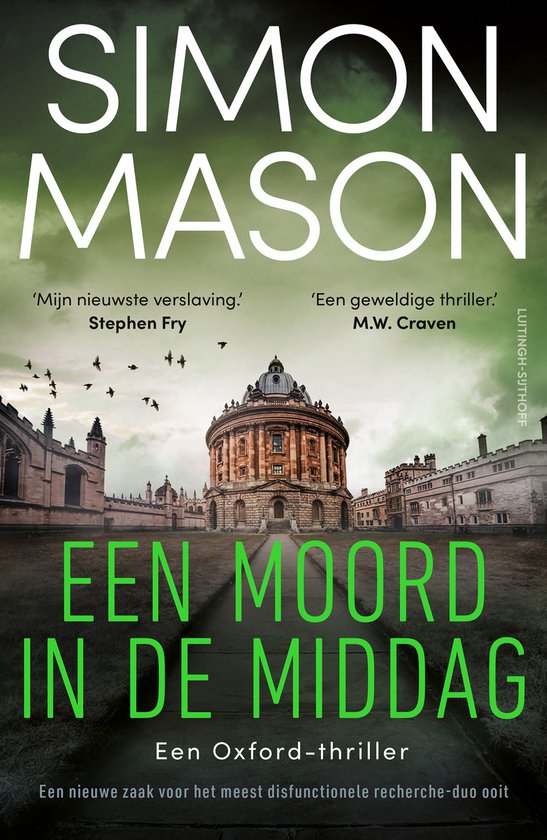 Een Oxford-thriller 2 - Een moord in de middag - cover