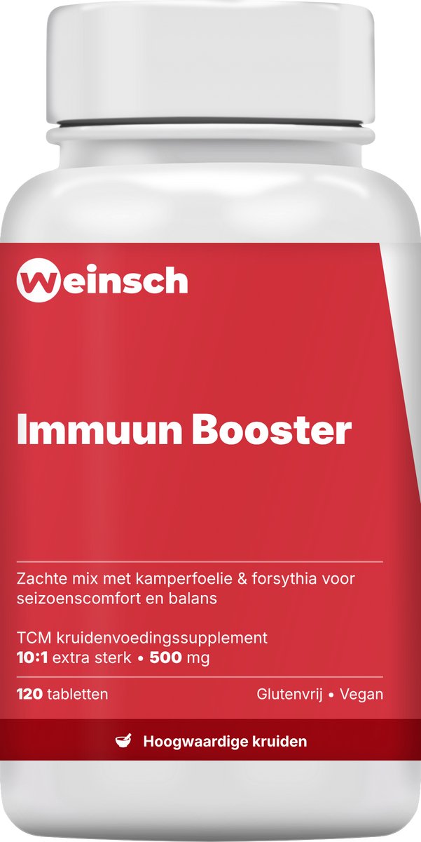 Weinsch Immuun Booster (Yin Qiao Pian) | 10:1 extra sterk | 500mg | 120 tabletten