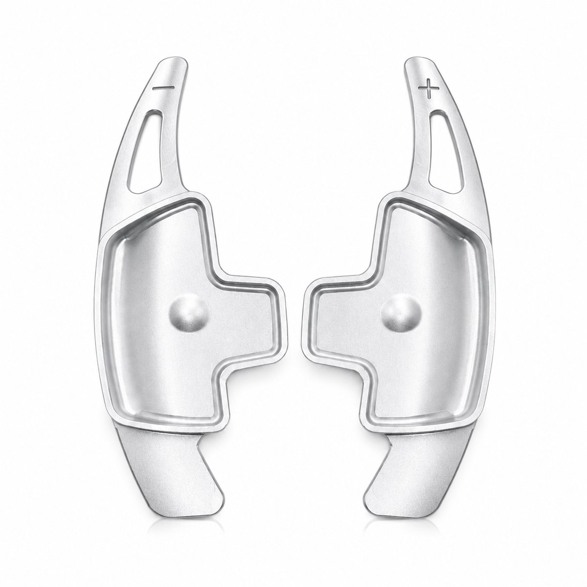 Aluminium Schakelpeddel Verlengers Zilver Geschikt voor Mercedes A-Klasse W177 C-Klasse W205 E-Klasse W213 GLE – Stuurwiel Paddle Shifters