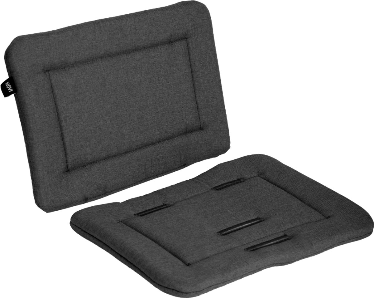 Novi - Stoelverkleiner - Black Melange