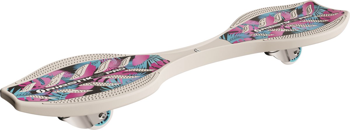 Razor RipStik Air Pro Waveboard – Lichtgewicht Design 360° Caster Wielen Voor Kinderen en Volwassenen Tot 100 kg Vanaf 8 jaar Wit