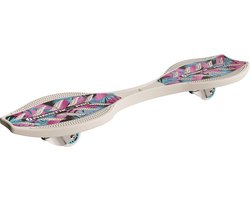 Razor RipStik Air Pro - Waveboard - Wit Blauw Roze - Lichtgewicht Design - 360° Caster Wielen - Voor Kinderen en Volwassenen - Tot 100 kg - Vanaf 8 jaar