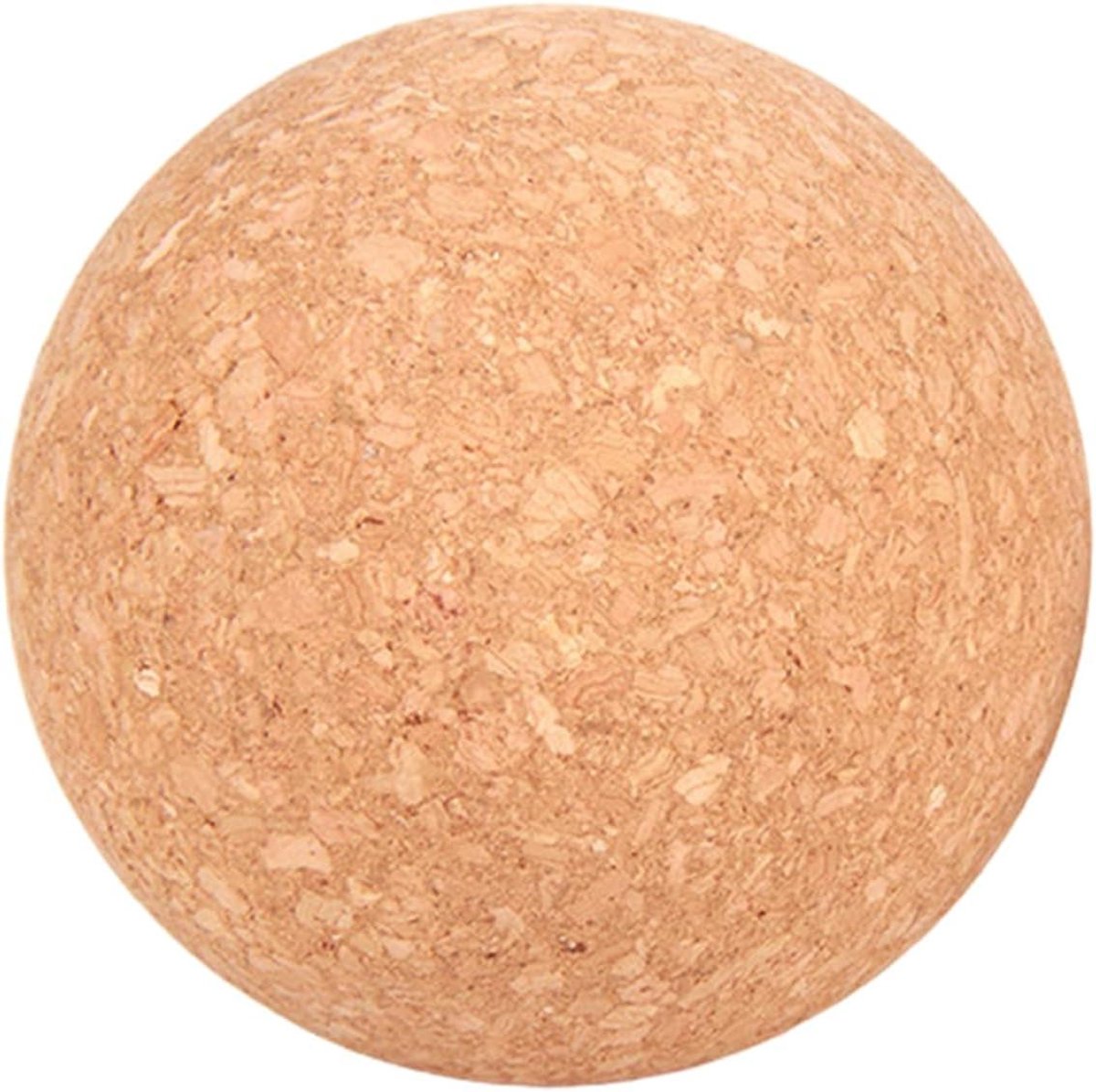 Kurk Massagebal - Triggerpoint Bal - Spierontspanning Herstel - Diepteweefselmassage - 10 cm Diameter - Natuurlijk