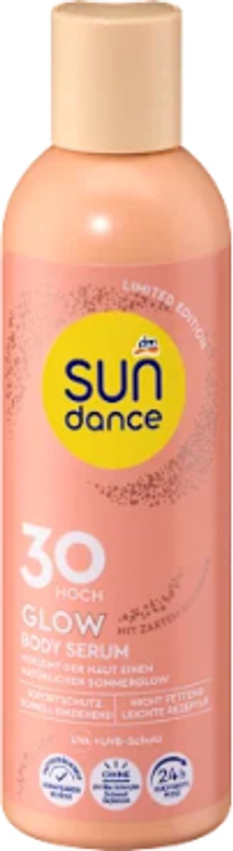 Zonserum Body Glow- SPF30 Sundance | 1x 200 ml - Natuurlijke zomerse gloed | Zonnencrème - Limited Edition 2026
