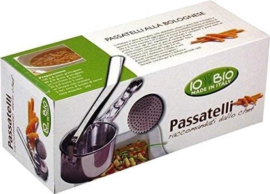 Pastamaker - Pastapers - Verse Pasta Maken - Aluminium Materiaal - 258 cm - Zilver van Pastamaker — afbeelding 2