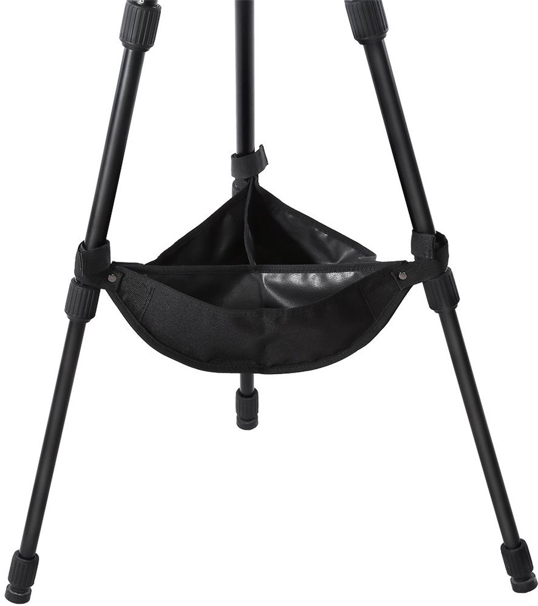 Dailygoods- Zandzak Robuust - Multifunctionele Gewichtstas - Stabilisator voor Statief - Draagbaar - Geschikt voor Fotografie - Zwart Nylon