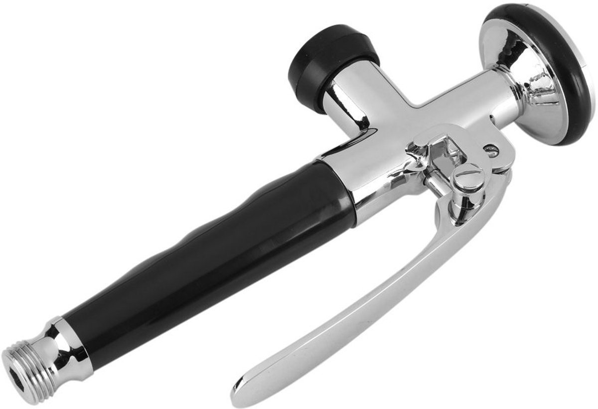 Dailygoods- Keukenkraan Uittrekbaar - Roestvrij Staal - Zwenkbaar - Sproeikop - Massief Messing - Automatische Sluiting - Keukenmengkraan