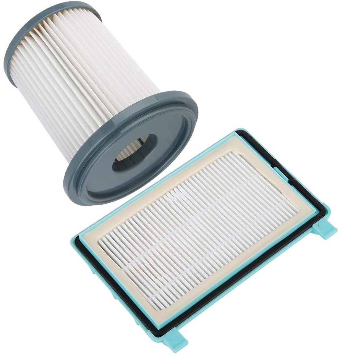 Dailygoods- Stofzuigerfilter HEPA-filter - Actieve Kool - Huishoudelijke Stofzuigerfilter - Filterelement - Filterzeef - 99% Reinigingsefficiëntie - Geschikt voor FC8732/FC8734/FC8736/FC8748