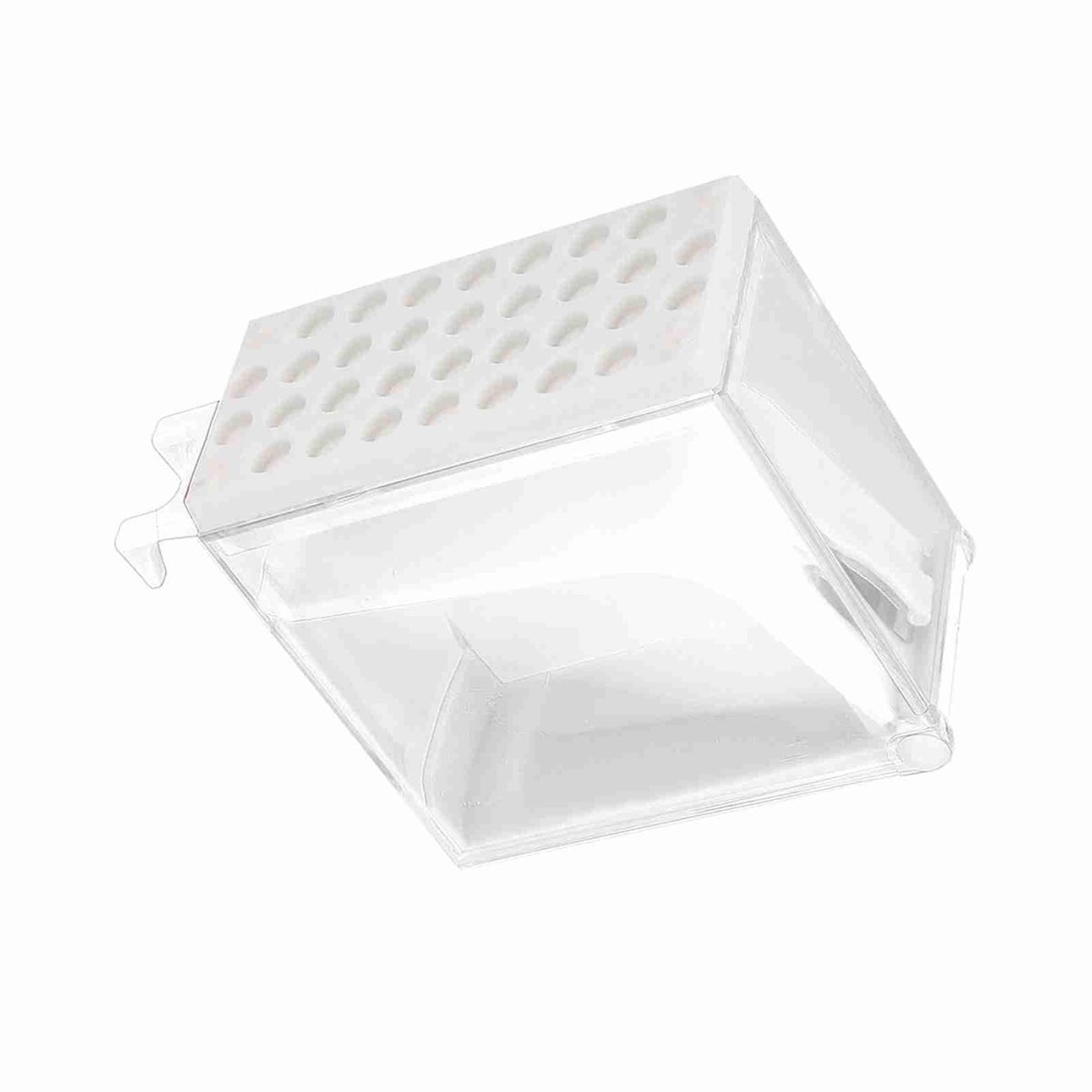 Dailygoods- Roldispenser Hygiënisch en Duurzaam - Katoenen Rolhouder - Opbergdoos - Wattenrolhouder - Antislip Rubberen Mat - Voor Professioneel en Thuisgebruik