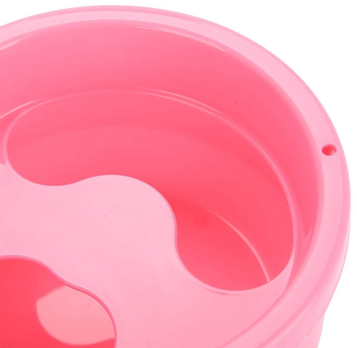 Dailygoods- Nagellakremover Draagbare Waskom - Groefontwerp - Hoogwaardig PVC - Comfortabel in Gebruik - Versterkt Verzachtende Cutin - Dubbel Gebruik - Nagelweekkom