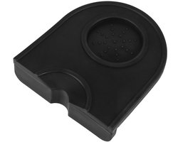 Dailygoods- Koffiestampermat Antislip - Siliconen Mat - Slijtvast - 12,5 x 14 cm - Koffie Stamperhouder - Compact en Lichtgewicht - Koffiemat