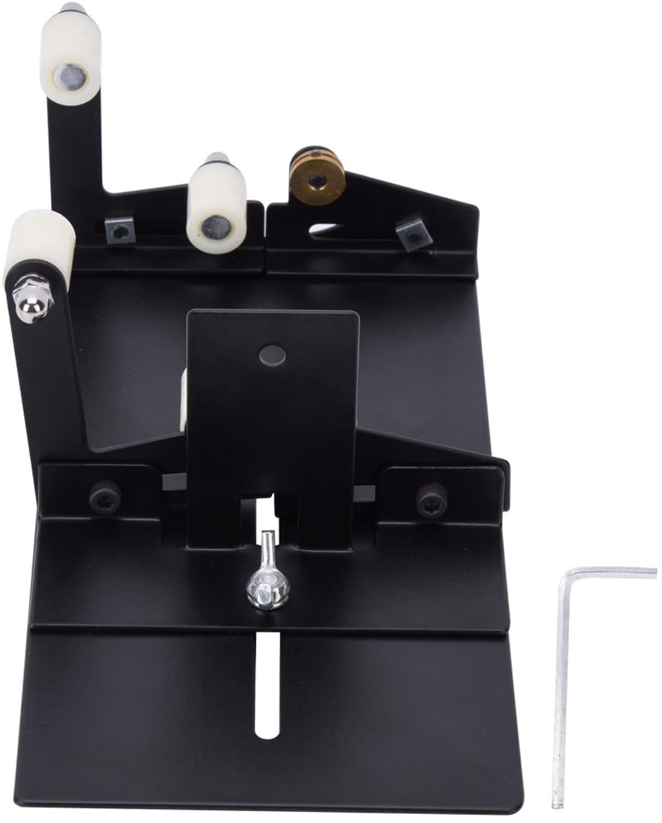Dailygoods- Flessensnijmachine - Glazen Flessensnijder - Ronde/Vierkante Flessensnijder - Roestvrij Staal - Compact/Verstelbaar - Hoogwaardige Precisie - Glazen Snijder