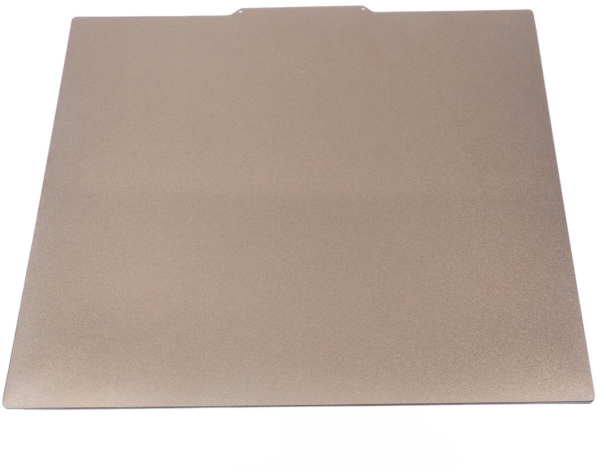 Dailygoods- Dubbelzijdig Getextureerd PEI-vel 450x450mm - Magnetische Bouwplaat - Flexibele Verenstaal - Eenvoudige Installatie - Duurzame Constructie - Premium Kwaliteit - 3D-printer Bouwplaat