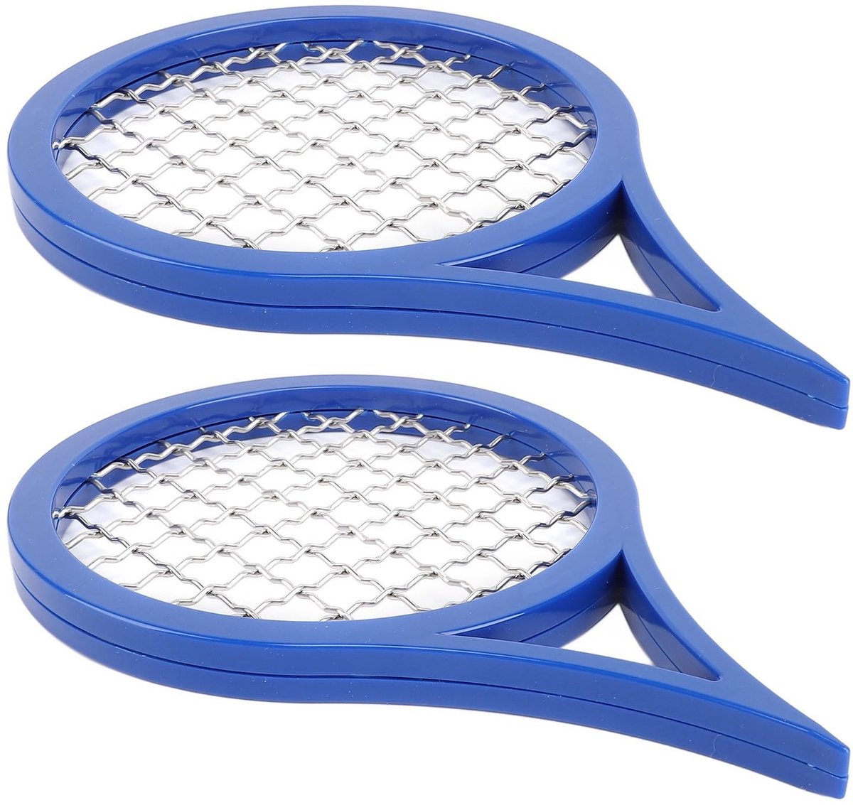 Dailygoods- Haarracket Draagbaar - 2 Stuks - Ideale Krulborstel voor Krullend Haar - Kunststof - Afmetingen 1x13x20cm - Voor Gedefinieerde Spiralen