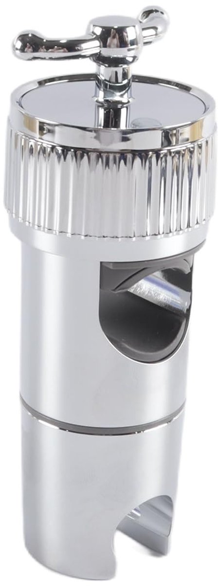 Dailygoods- Handdouchehouder 360° draaibaar - Douchekophouder - Verstelbaar 16-28 mm - Haakontwerp - Badkameraccessoires - Lichtgewicht ABS - Douchehouder