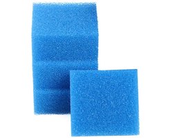 Dailygoods- Filterspons Fijn - 4 Stuks - Compatibel met Juwel Aquarium - BioPlus Fijn M - Mechanische/Biologische Filtering - Kristalhelder Water - Aquariumfilter