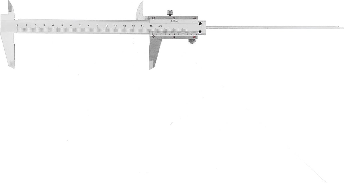 Dailygoods- Schuifmaat Hoogwaardig Koolstofstaal - Hoge Nauwkeurigheid - Aftekenhulp - 0-150 Mm - Duurzaam - Praktisch Gebruik - Meetinstrument