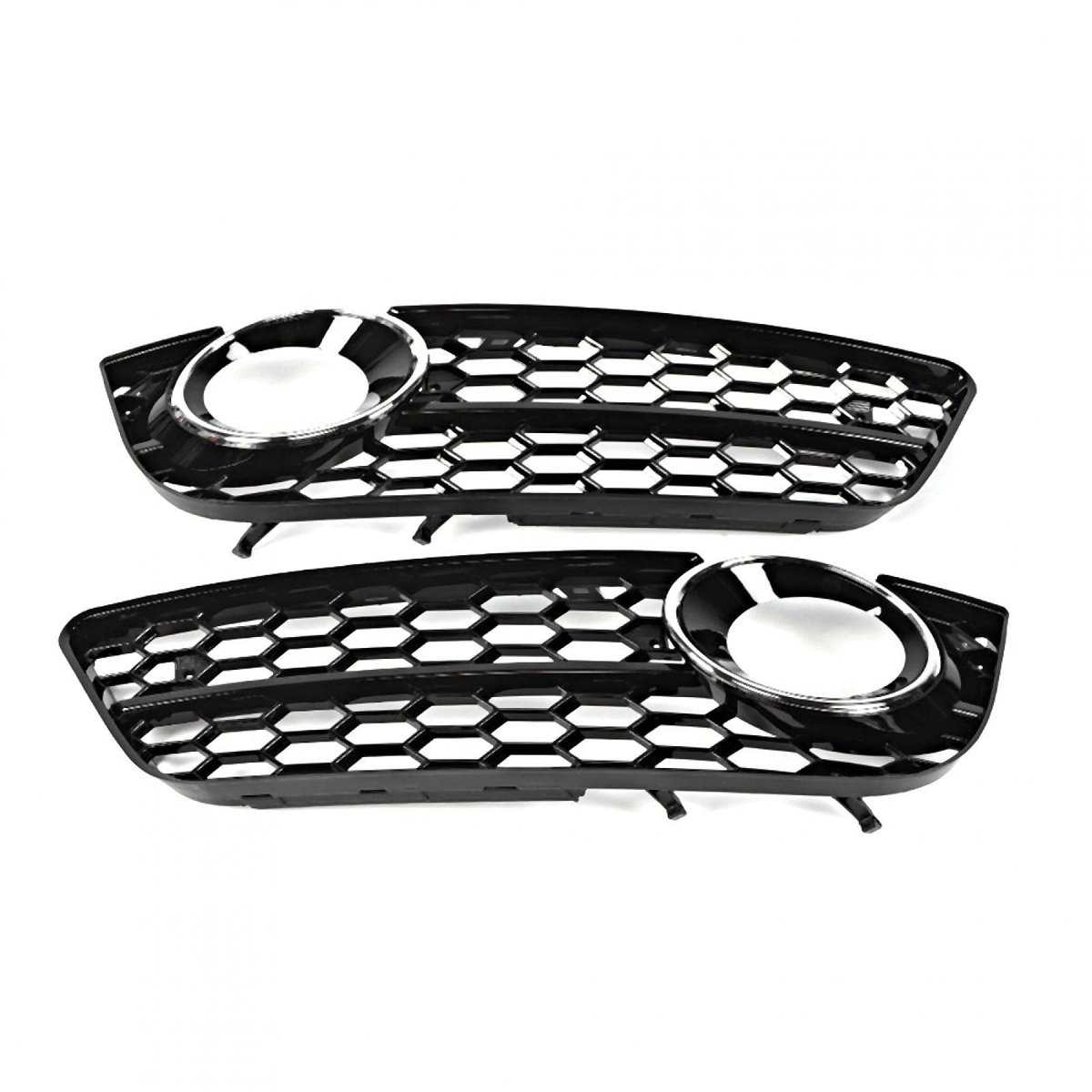 Dailygoods- Mistlamproosters 2 Stuks - Vervangende Voorbumper - Onderste Mistlamproosters - Geschikt voor 08-11 - Hoogwaardige Kwaliteit - Mistlampen