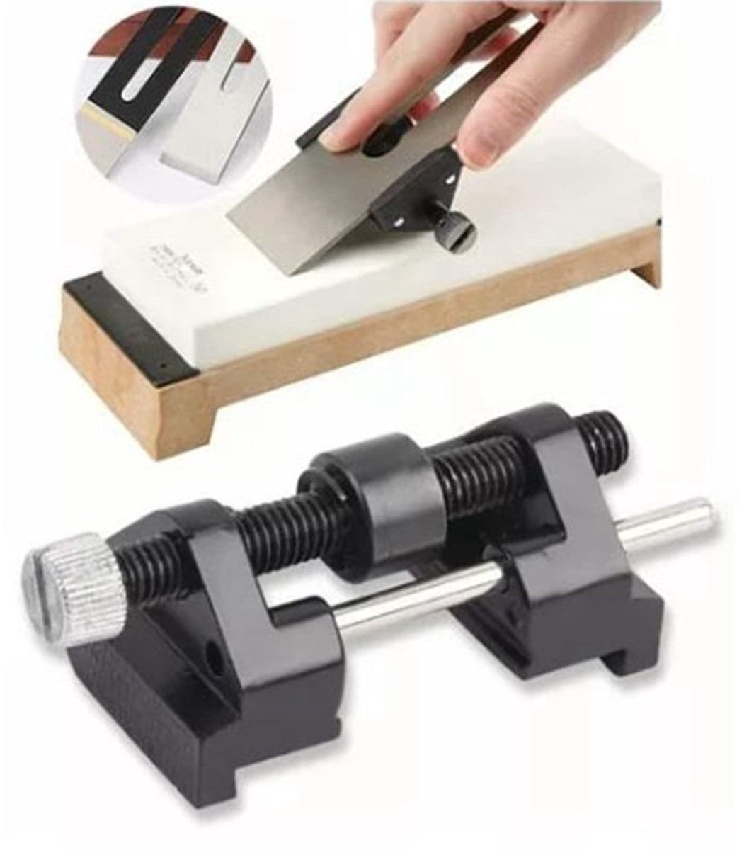 Dailygoods- Messenslijpermal Roestvrij Staal - Slijpmachine Voor Messen - Houtbewerking - Beitelslijpset - Slijpgereedschap - Duurzaam Ontwerp - Slijpmal