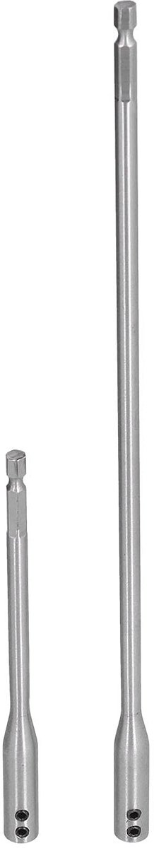 Dailygoods- Boorverlengstuk Schokbestendig - Boor/Schroef Bits - Hout/Plastic/Metaal - 1/4-Inch Schacht - Verbeterde Stabiliteit - Dynamisch Hex Ontwerp