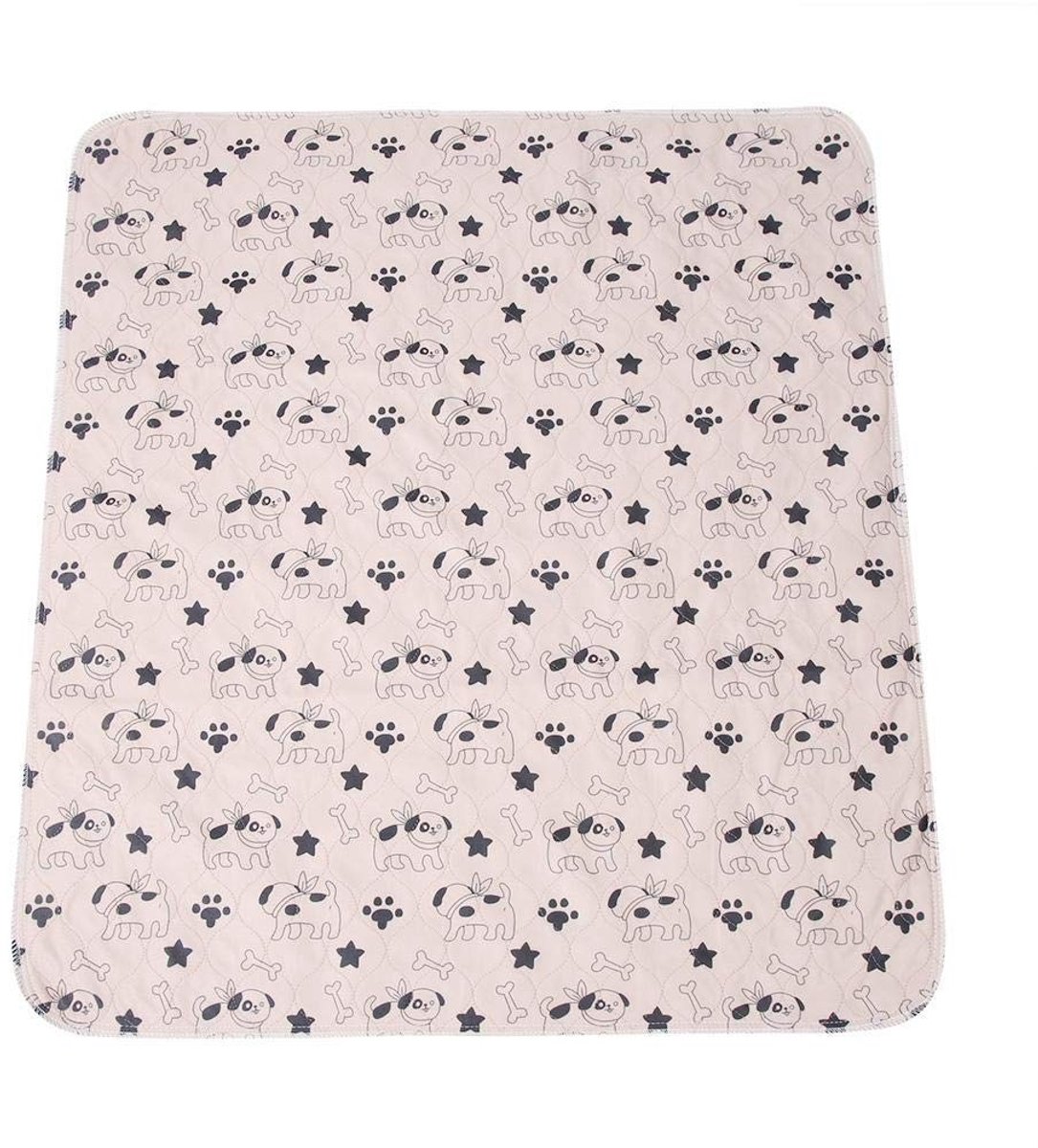 Dailygoods- Plasmat Waterdicht - Puppy/Kat Tapijt - 3-laags Ontwerp - Absorberend - Onderhoudsvriendelijk - 80 x 90 cm - Hondenmat