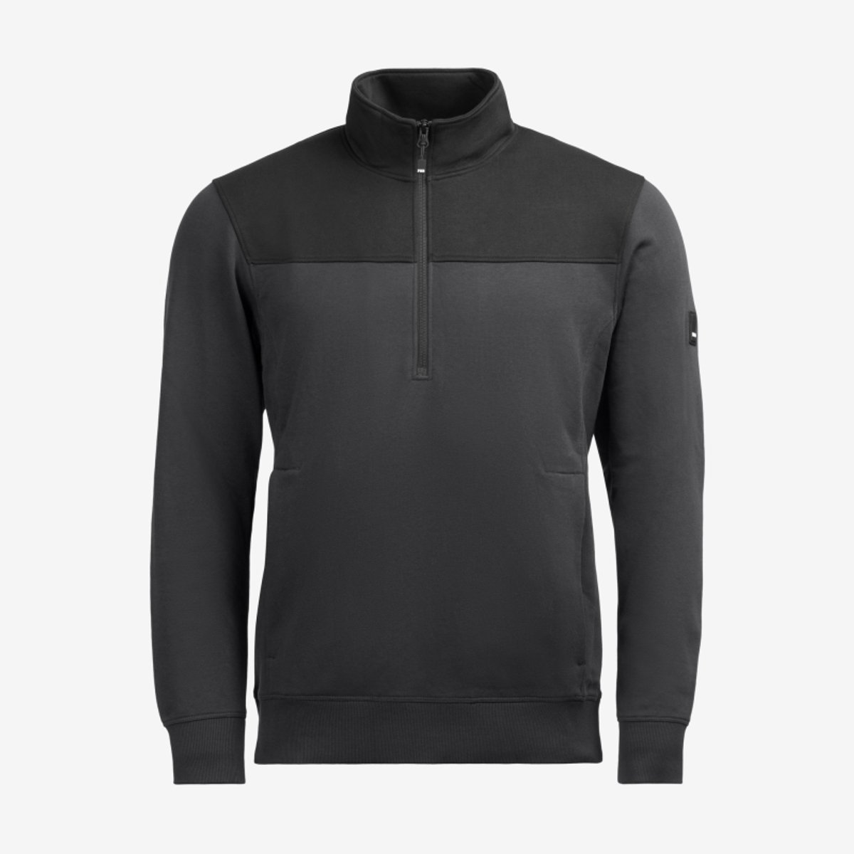 FHB ROB - Zip-sweatshirt - Antraciet-zwart - maat M