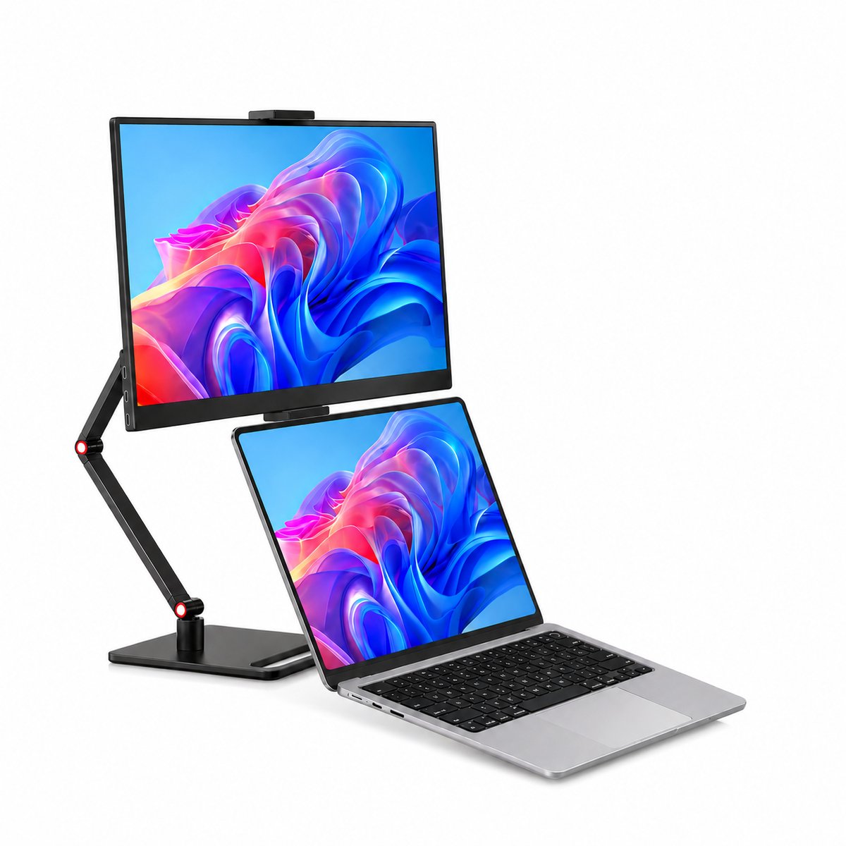 Draagbare Monitor Full HD IPS - Portable Monitor USB-C & HDMI 15.6 Inch