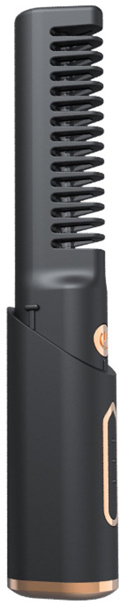 Draadloze stijltang borstel - stijltang styling , haarkrultang borstel voor vrouwen, elektrische stijlkam, USB oplaadbaar