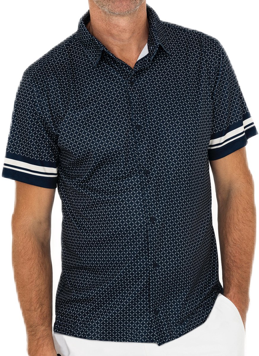 Func Factory mannen Func Shirt donkerblauw maat S