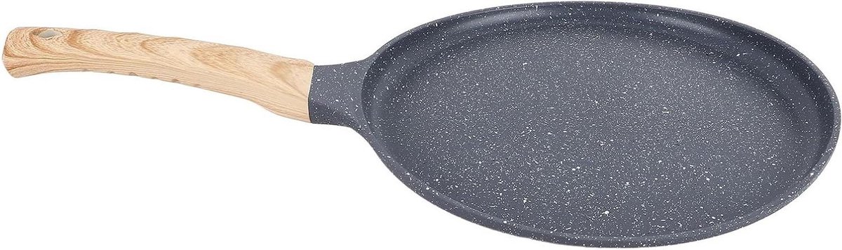 Koekenpan Anti-aanbak - Omeletpan Pannenkoekenpan - Ontbijt Koken - Hoge Temperatuurbestendig - 1127 g - Grijs